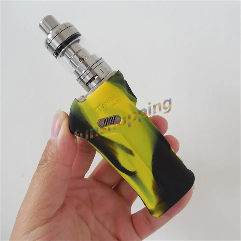 2 szt. Kolor losowy dla docelowego VTC 75w zestaw pokrywa silikonowa dla docelowej VTC 75W VT VW Mod rękaw ochronny skóra szybka darmowa wysyłka