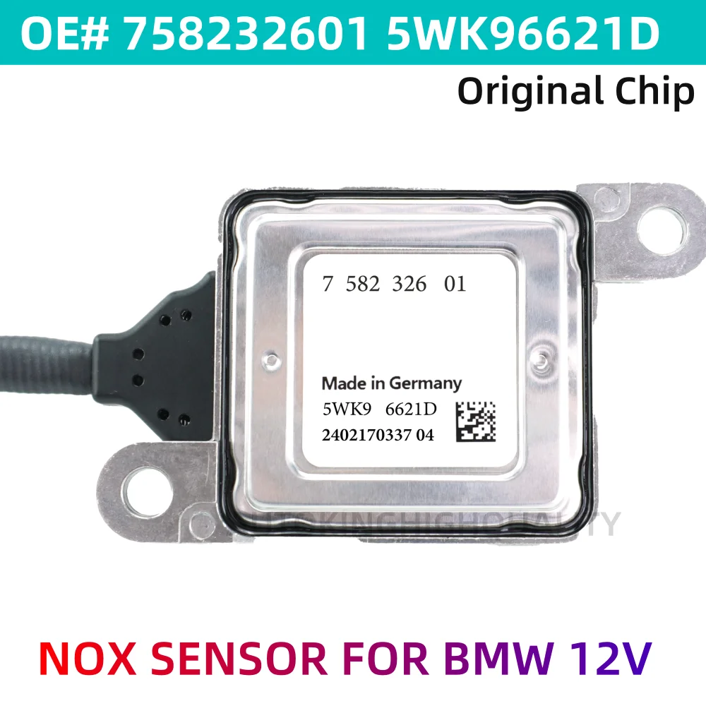 

758232601 5WK96621D For NGK Probe Nox Sensor High Quality Chip For BMW E81 E82 E87 E88 E90 E91 E92 E93 LCI N43 116i