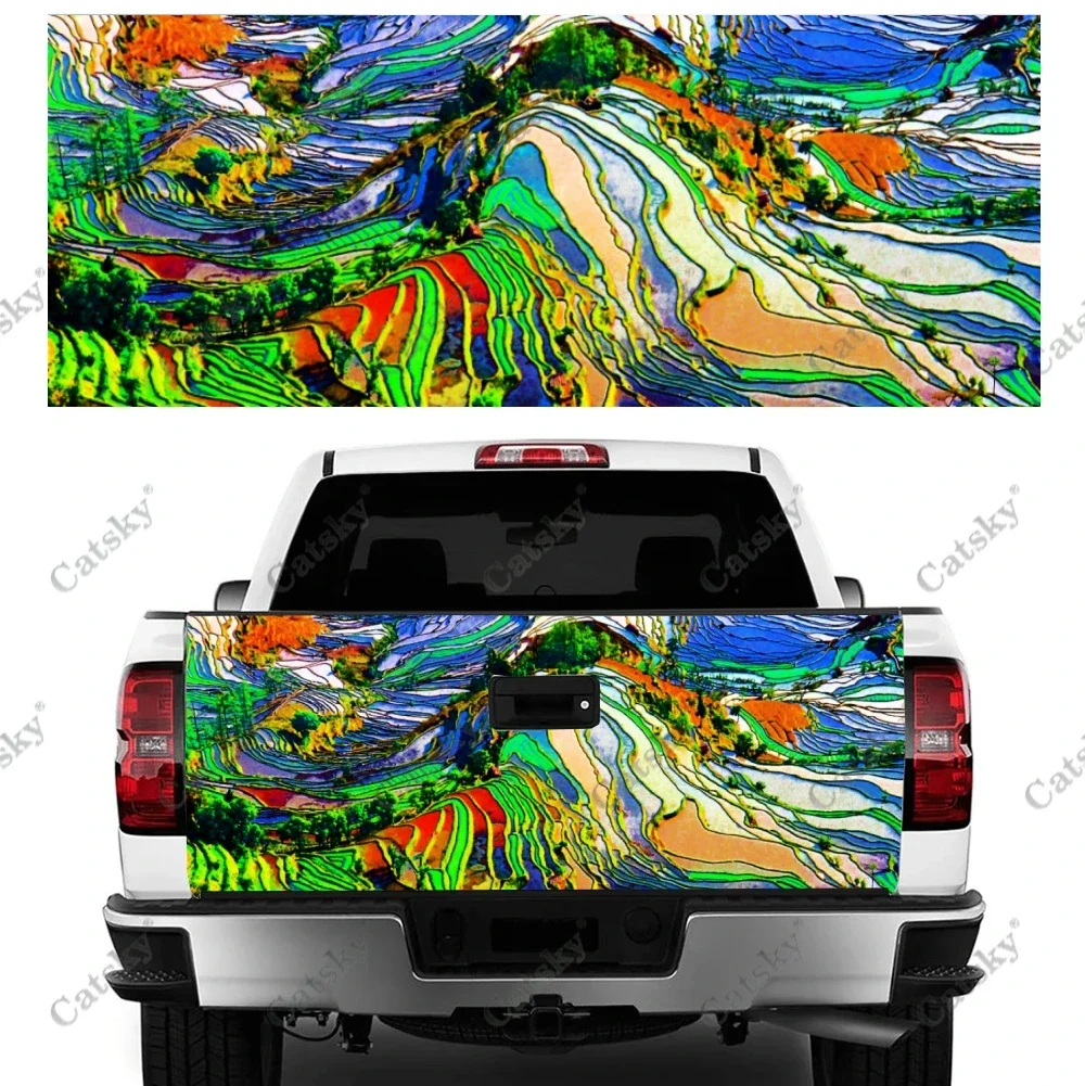 Artistic Nature Truck Decals Truck Tailgate Decal Sticker Wrap , Bumper Stickers Graphics for Car Trucks SUV