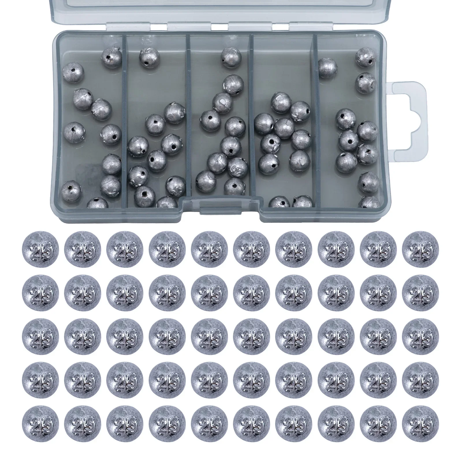 

Грузило для рыбалки Goture, джиг-головка, 1 коробка, вес для глубокой пули с поворотными круглыми шариковыми грузилами, аксессуары для рыболовных снастей