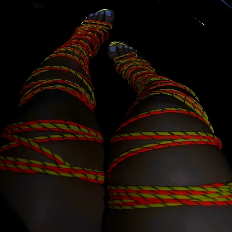 الصيف متعدد حبل صندل كعب عالٍ اللمحة تو الدانتيل يصل معقود الصنادل مثير ملهى ليلي الحفلات عودة سستة أحذية نسائية حجم كبير 44