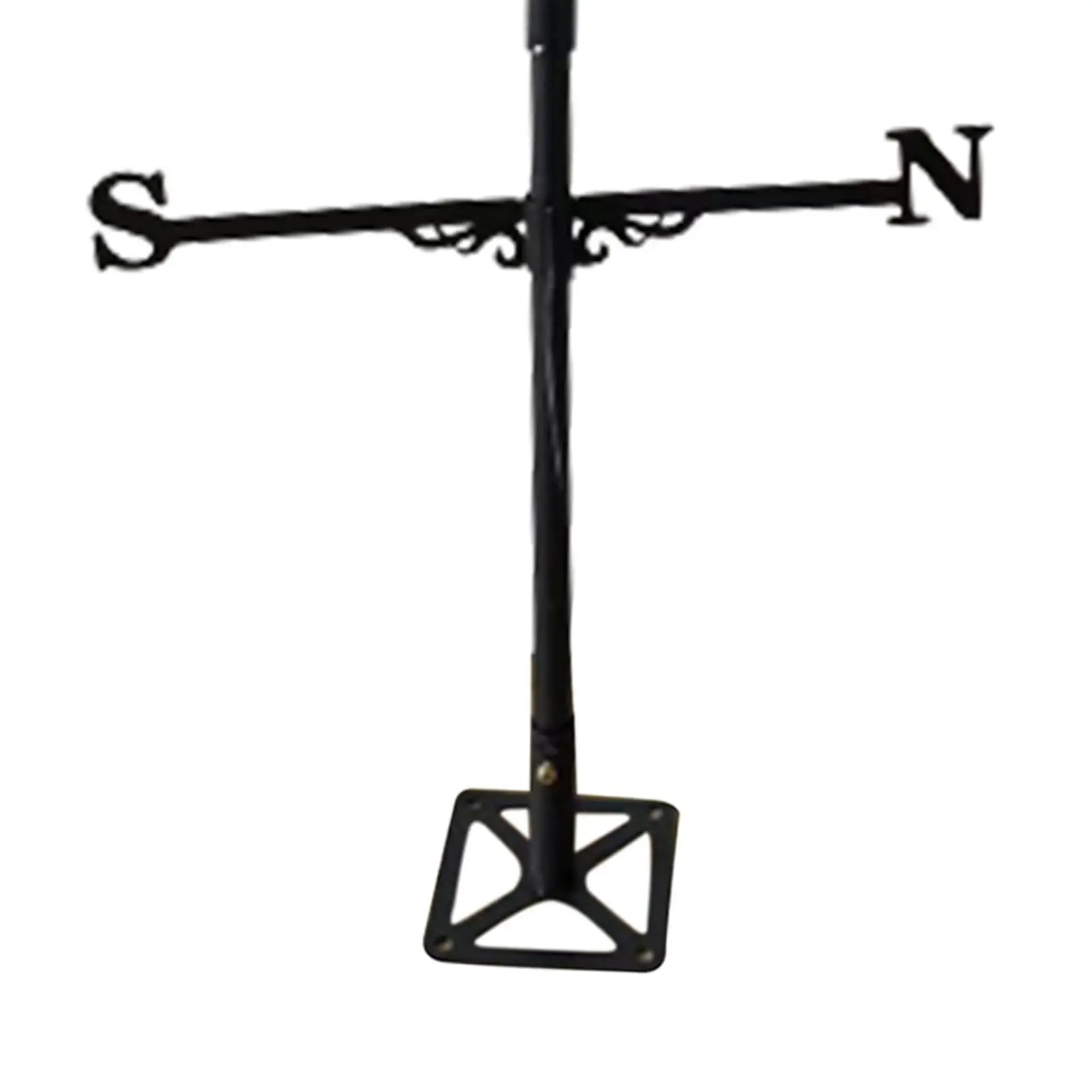 Weather Vane Roof Mount Yard Cupolas Silhouettes Decor Ornament Accessory