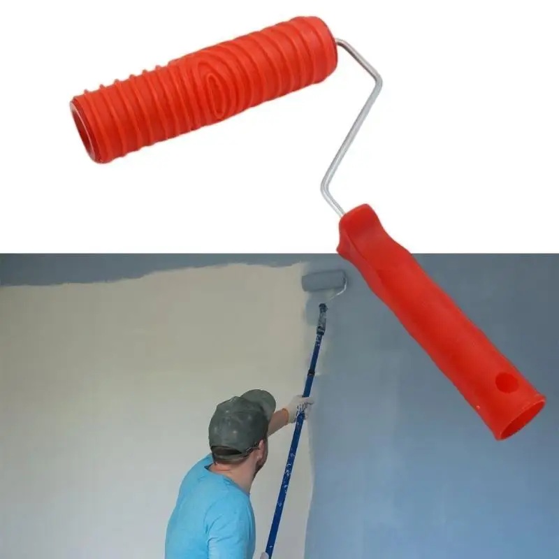 

652F Rubber Texture Effect Rollers Texture Rollers Tool for Easy Wall Painting