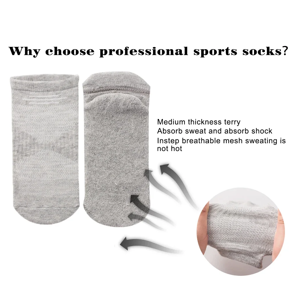 Coolmax-Chaussettes de sport en coton peigné pour hommes et femmes, respirantes, pour le cyclisme, le basket-ball, la course à pied, le fitness, le