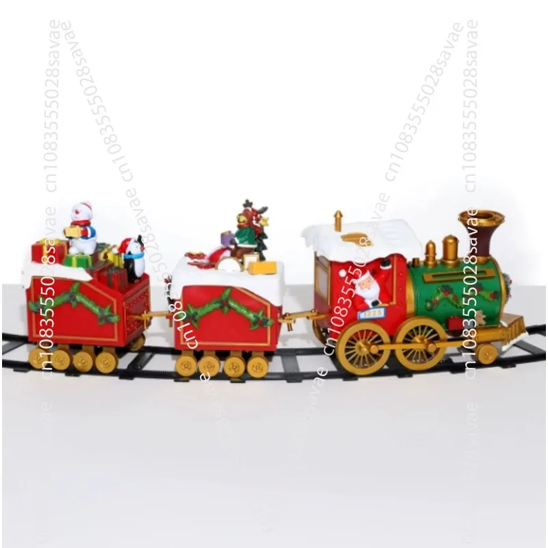 

1.35 Meters Diameter Track Christmas Train Christmas Tree Surrounding Decorations Atmosphere Scene Decoration Christmas Gifts