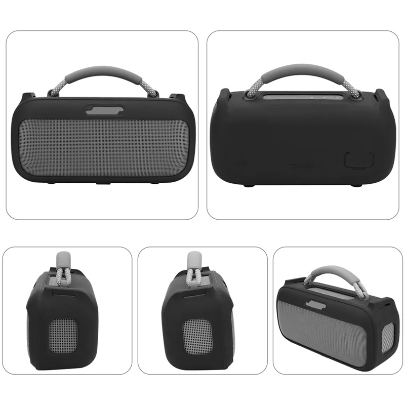 Excellent-Txesign Silicone Case For Bose Soundlink Max Speaker, Travel Carrying Case Protective Cover With Shoulder Strap