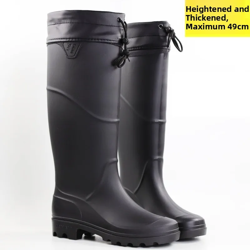 

Водонепроницаемые ботинки с высокой трубкой и защитой от укусов, защита труда на открытом воздухе, противоскользящие, прочные для пеших прогулок и камеры