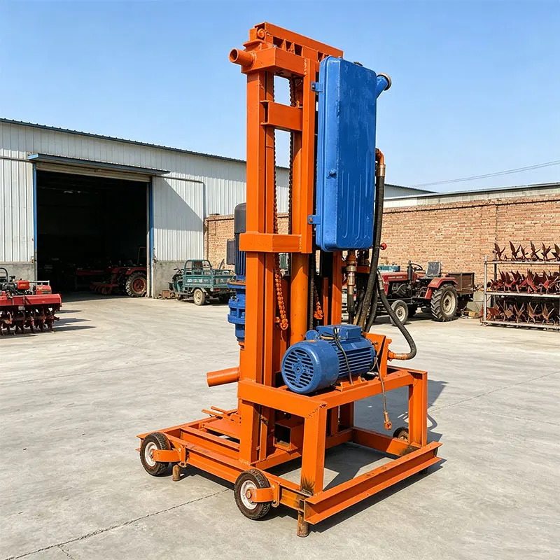 Customized Portable Hand Operated Water Rig 100M Depth Hydraulic Motor Compact Home Well Drill Tool Water Well Drilling Rig