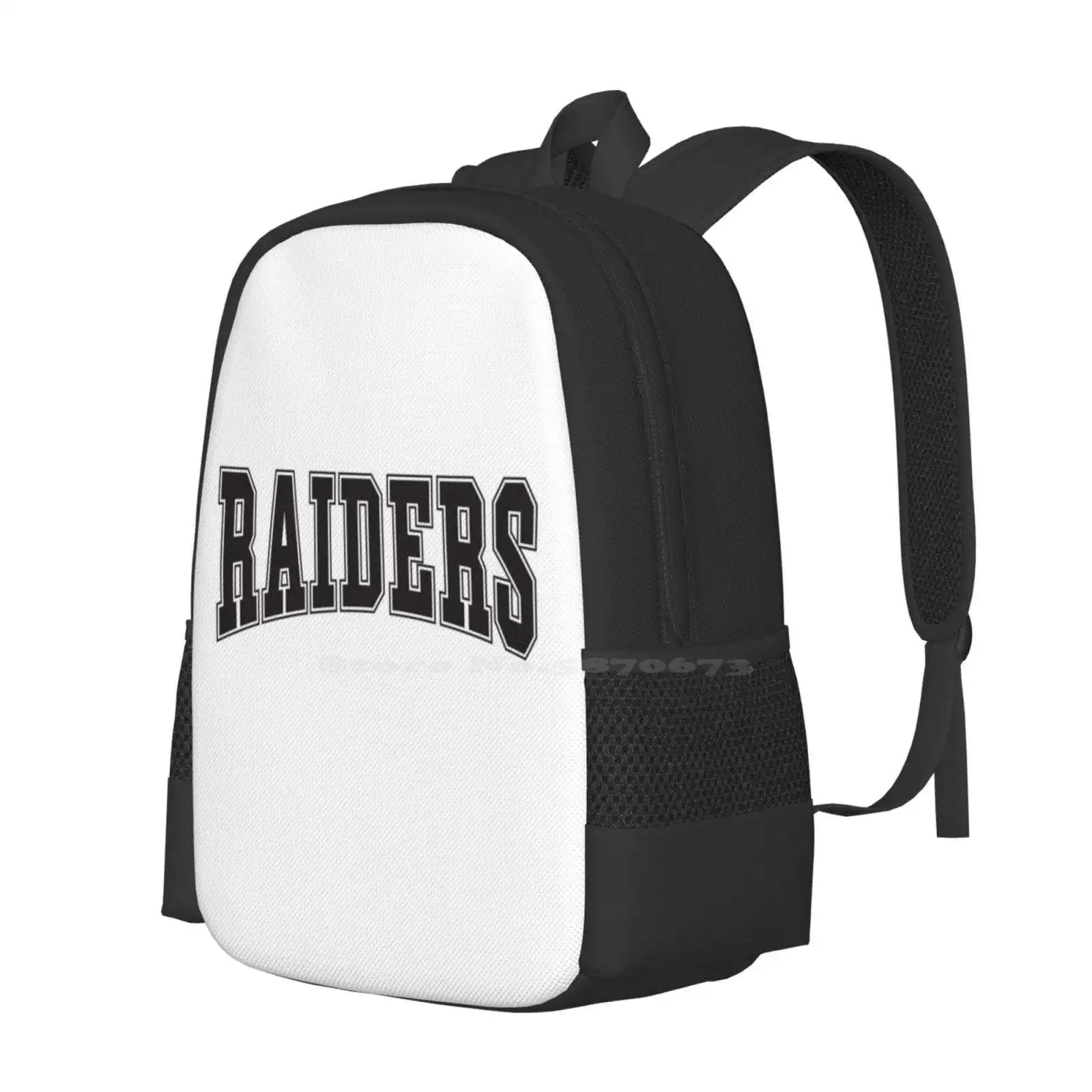 Raiders Hot Sale Schoolbag Backpack Fashion Bags Raiders Pride School Spirit Collegiate College University Tailgate Laptop