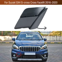 2 uds para Suzuki SX4 s-cross Cross Facelift 2016-2020 cubierta de gancho de remolque de parachoques delantero tapa de remolque remolque tapa de ojo de transporte sin pintar