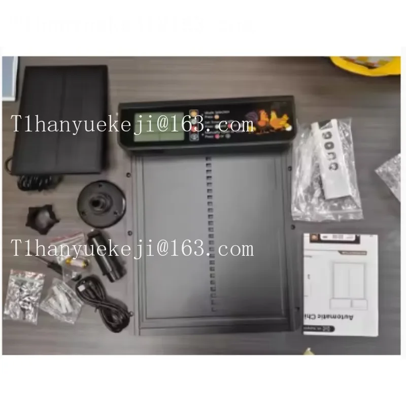 2026Factory direct saleSolar Car Chicken Door 4 Mode Aluminum Alloy Light Sensor Timer LCD Display, Easy to Install Anti-pinch
