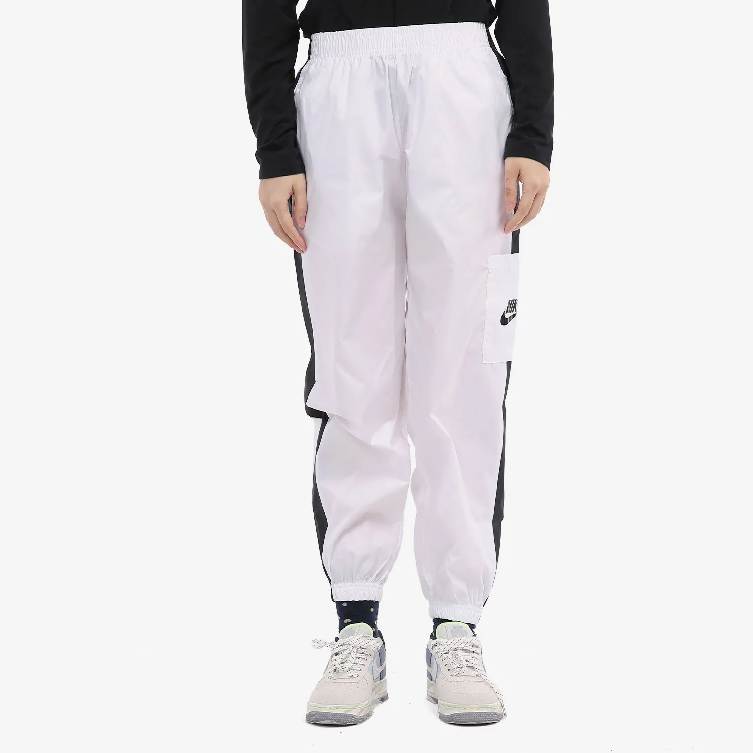 

Nike genuine Autumn Women's Woven Cuff Fashion Sports Pants CJ7347-010