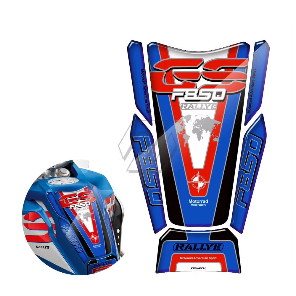 

Motorcycle Tank Pad Protector Sticker for BMW F850GS Adventure ADV 2019-2021