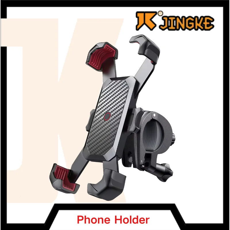 

Universal Bicycle Phone Holder For 4.7-7 Inch Mobile Phone Stand Shockproof Bracket GPS Clip 360° Adjustable Phone Holder