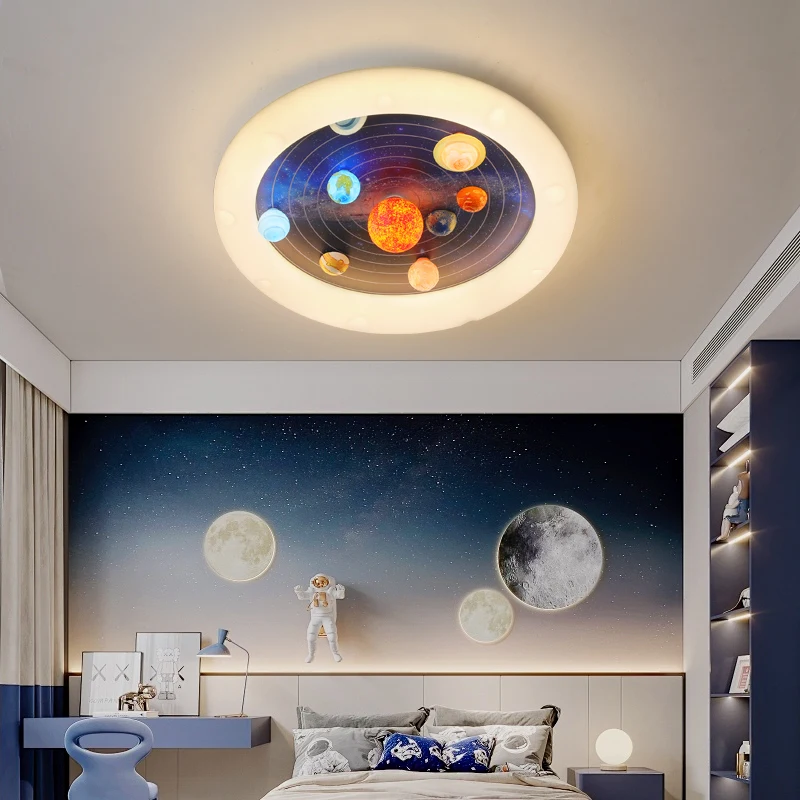Modern Led Ceiling Lights For Children's Room Boy Girl Bedroom Study Room Xiaomi Creative Home