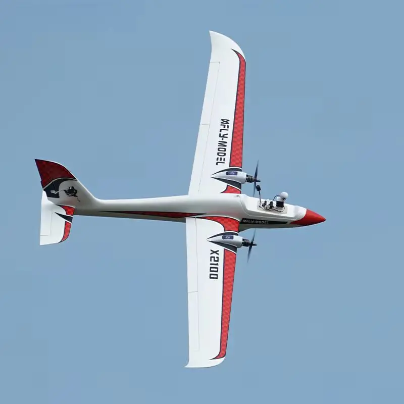 XFly X2100 Twin Glider FPV Aircraft 5-Channel Brushless Glider Ultra-Long Flight Time Remote-Controlled Aircraft Model PNP