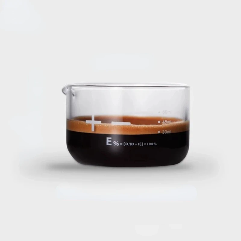 MUVNA Espresso Coffee Measuring Cups Clear Glass 100ml With Scale  Kitchen Measuring Tools  gpd membrane