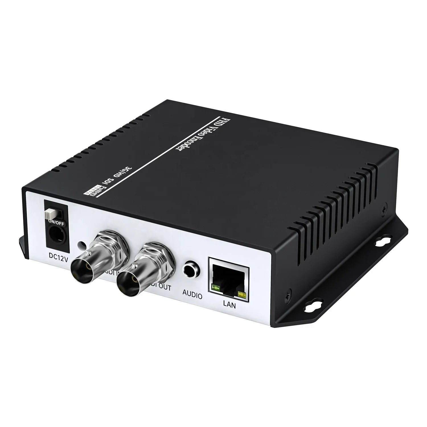 

Hot SRT RTMP UDP Low Lantency Transmitter Camera Ip H.265 H.264 SDI Video Capture Box Stream Encoder with Recorder