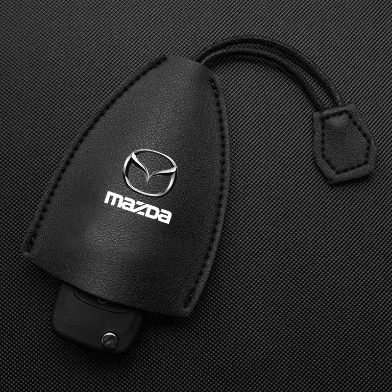 For Mazda BK BL Axela 5 CX5 CX6 CX-4 CX-7 MX5 RX8 Ms M3 M5 M6 MX3 Fashion Car Key Chain Storage Bag Split Car Key Case Key Case