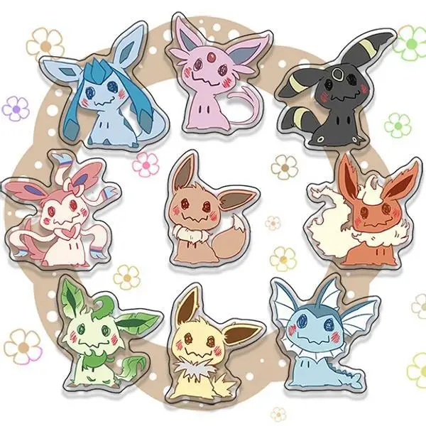 

Семейный брелок Eevee, сумка Flareon QX Vaporeon Espeon, искатель ключей Umbreon Pichu, аксессуар для мальчика, П км, креативный брелок для ключей, подарок на праздник