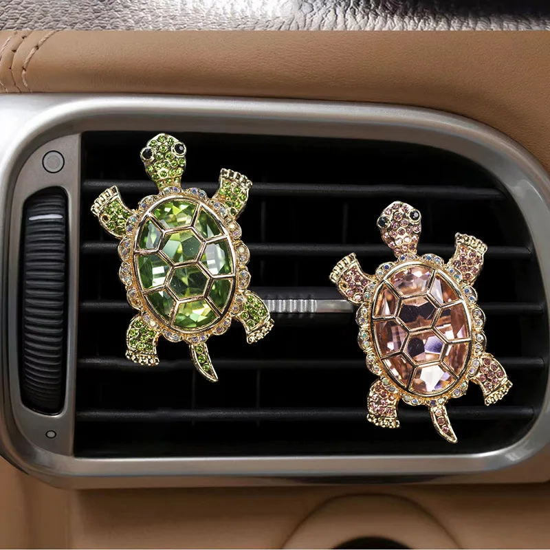 

1pcs Car Tortoise Car Air Outlet Fragrant Perfume Clip Air Freshener Diffuser Car Accessories Interior Decoration