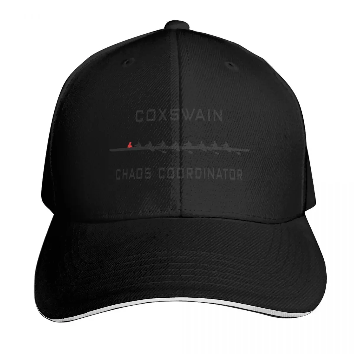 Coxswain, Chaos Coordinator - Rowing, Rowing Team, Men Baseball Cap Men Women Casual Summer Sport Sun Cap