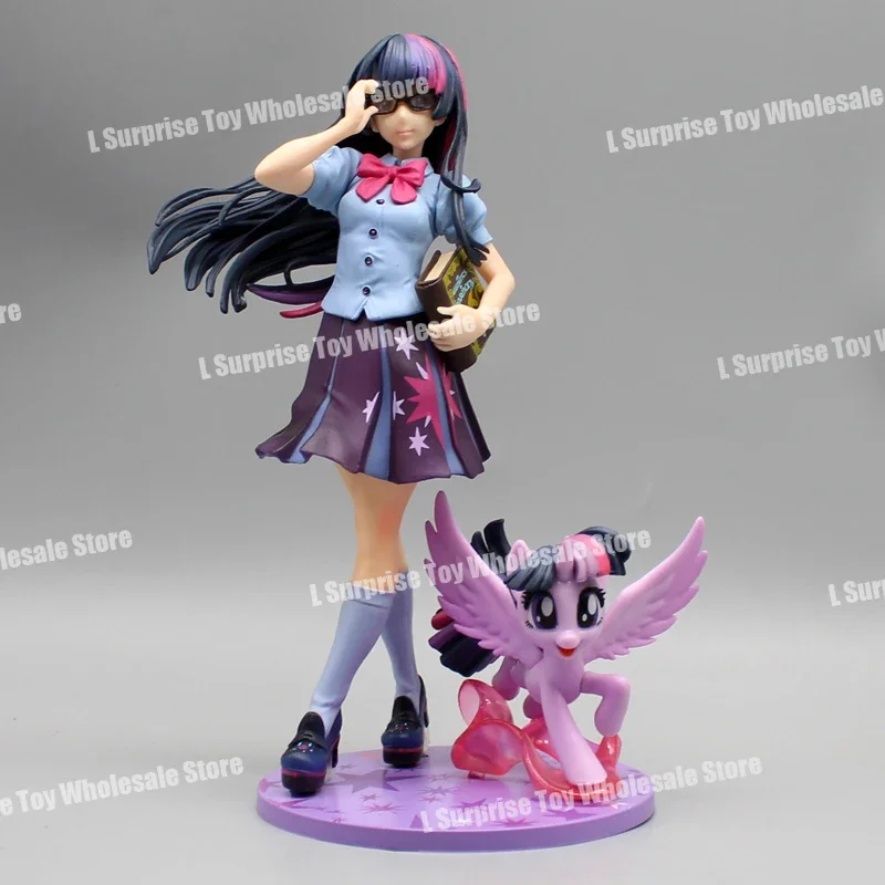 [Hot-New] My Little Pony: Friendship Is Magic Gk Twilight Sparkle Rainbow Dash Apple Jack Hatsune Miku Anime Action Figures Toys