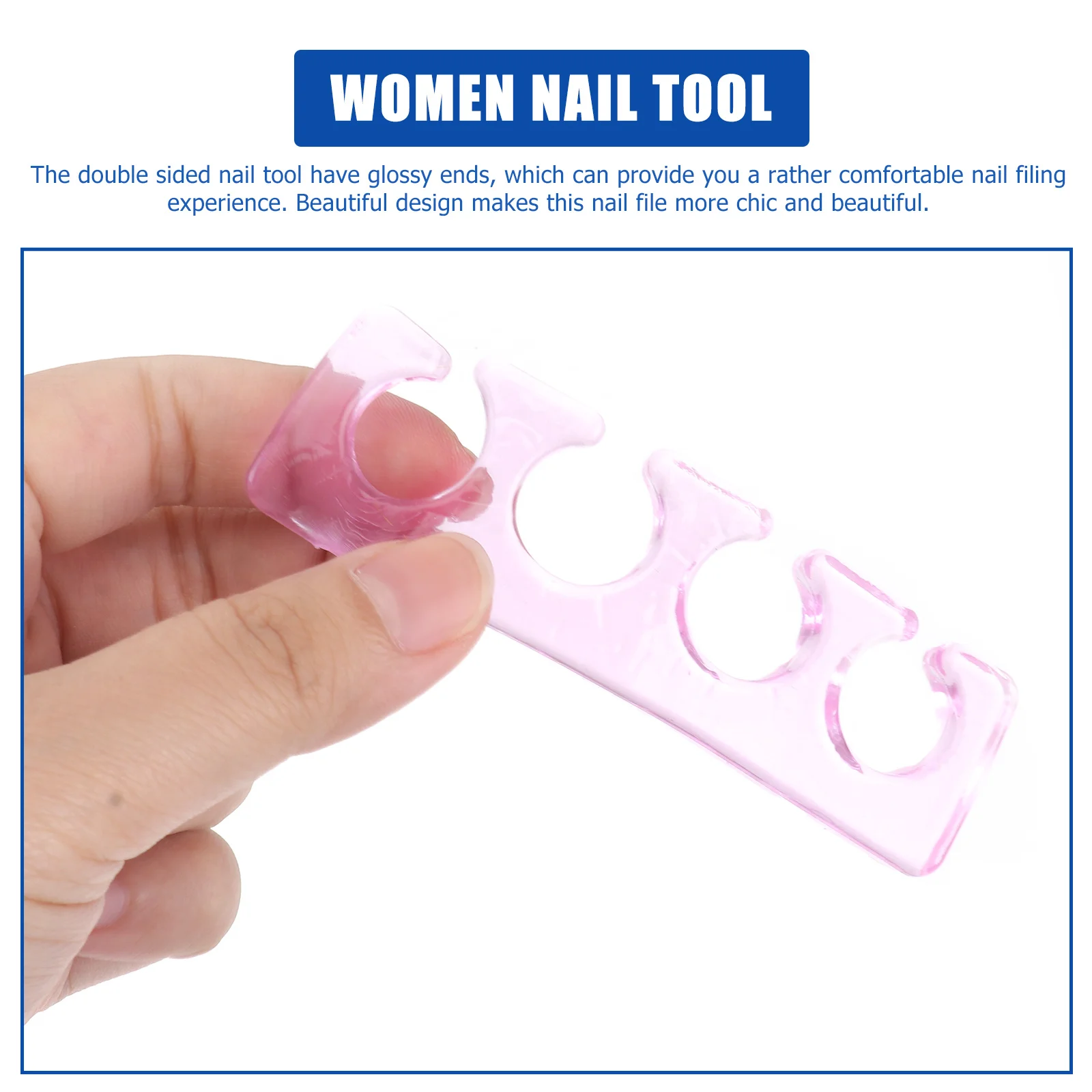 

6 шт., разделители для ногтей, инструменты для маникюра и педикюра для разглаживания, формирования ногтей, предотвращающий прикосновение, влажный лак, женский инструмент для ногтей