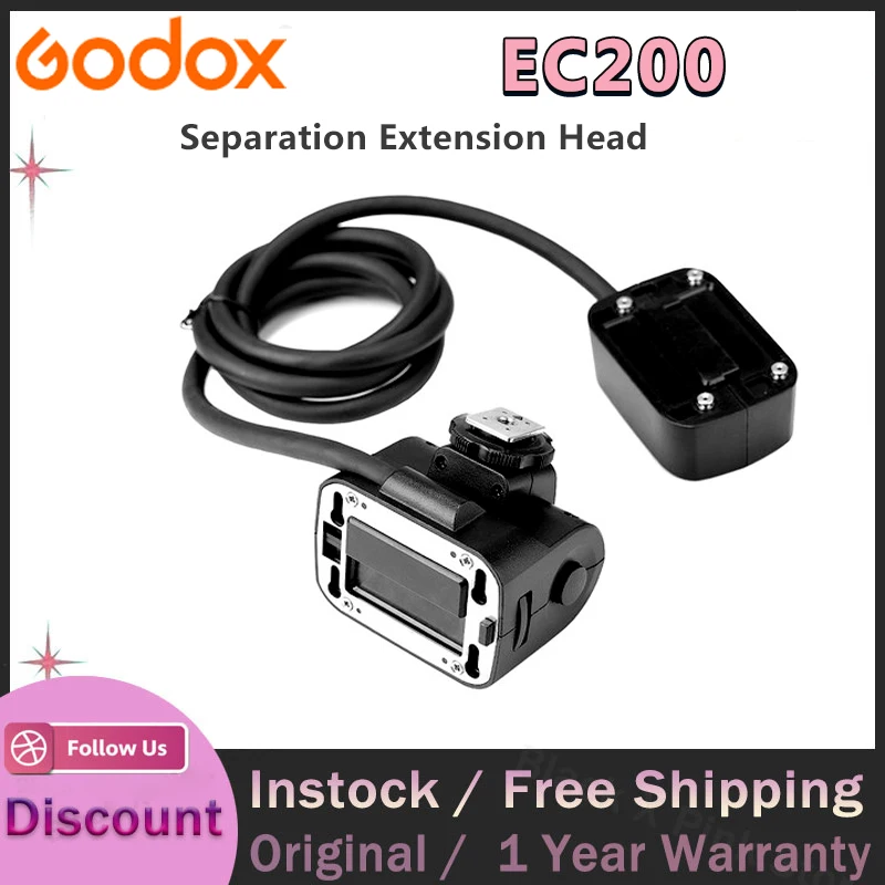 GODOX EC200 Extension Flash Head