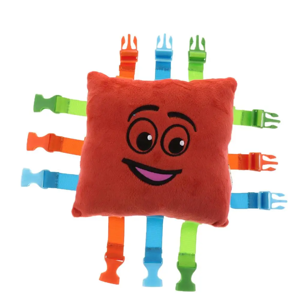 1pc Montessori Toy Buckle Puzzle Teaching Aids Baby Early Educational Toy Educational Basic Life Skills Birthday Kids Gift