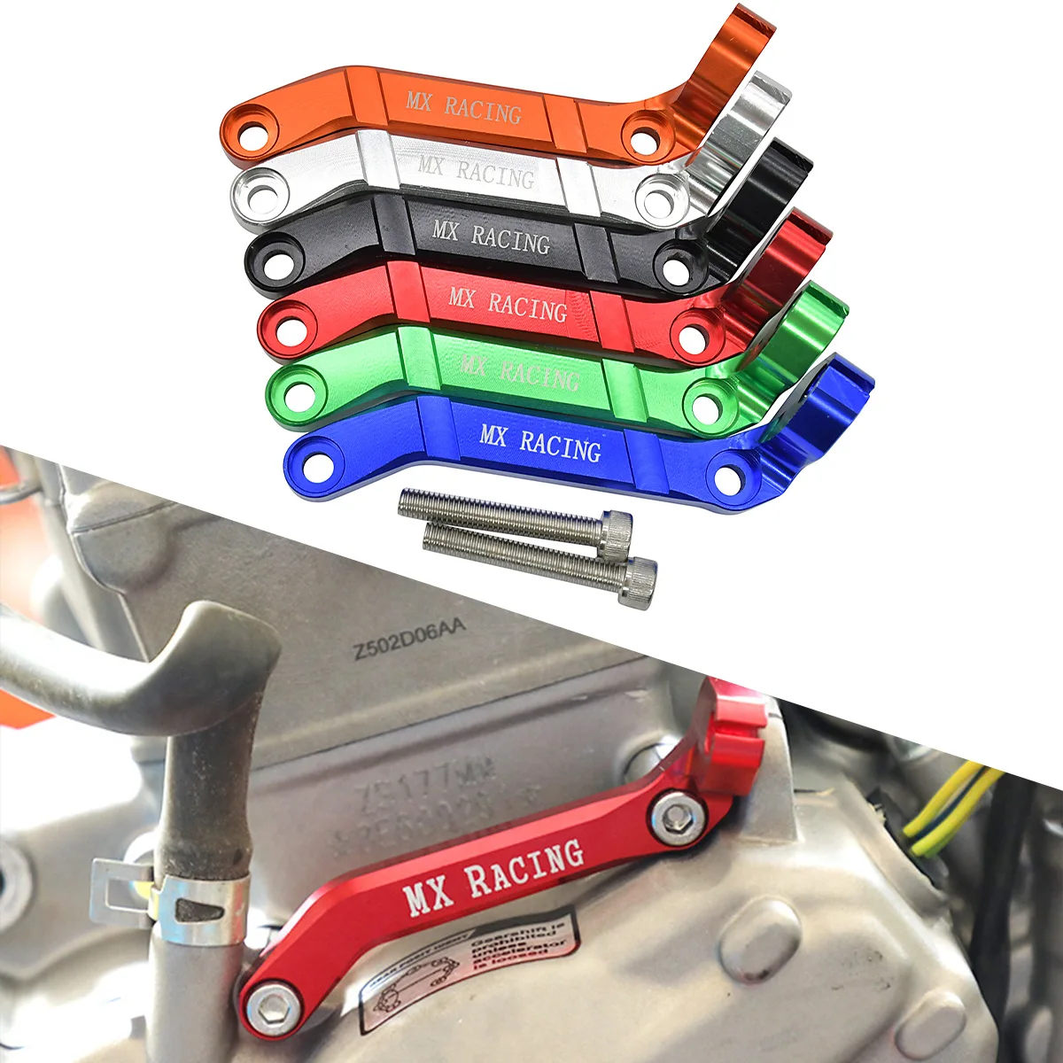 

For KAYO K6 T6 BSE M2 M4 KEWS K16 ZONGSHEN NC250 250CC ZS177MM RX3 Motorcycle Engine Clutch Arm CNC Bracket Anchor Holder