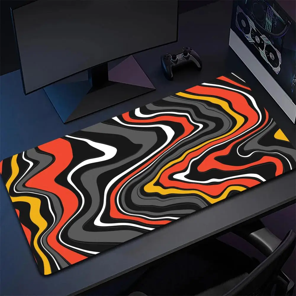 Liquid state Mouse Pad Computer New XXL MousePads Keyboard Mat Gamer Soft Office Carpet Table Mats Desktop Long Mouse Pad