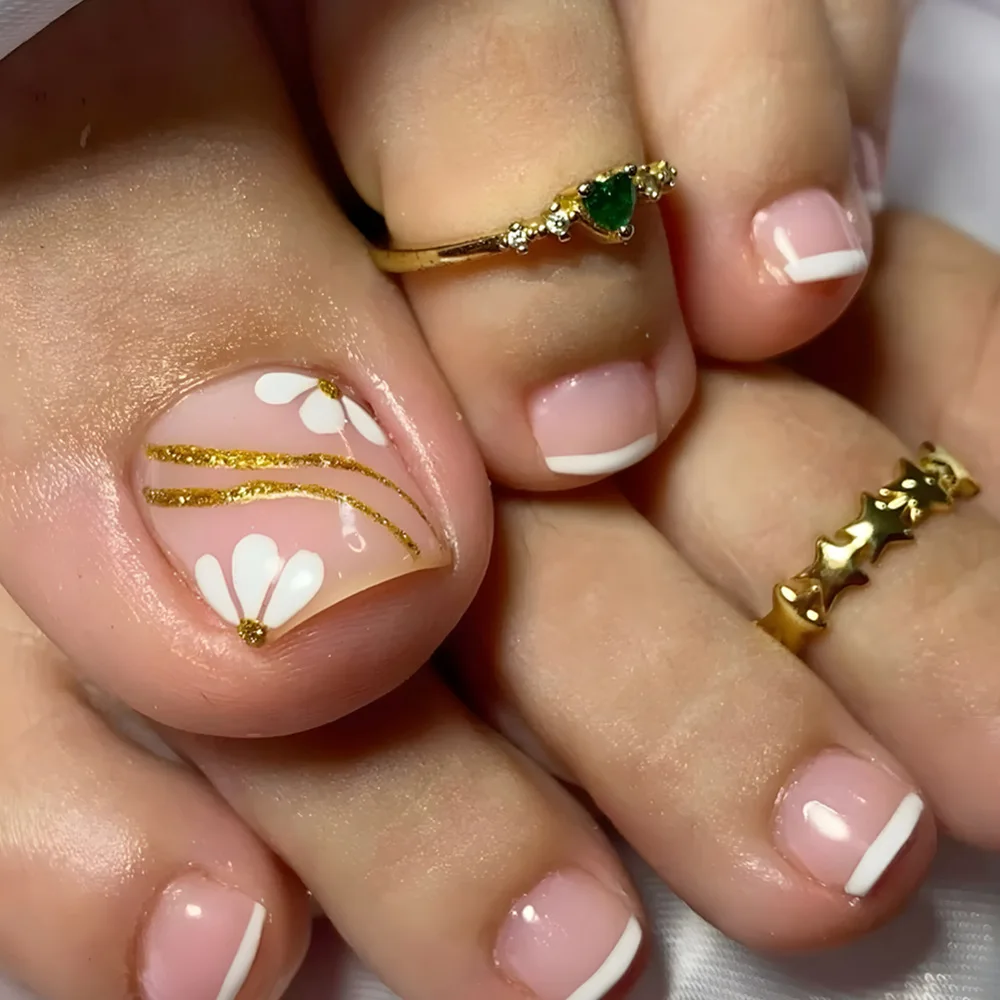 French Manicure Design Toes: The Real Deal Behind These Perfect Press-Ons