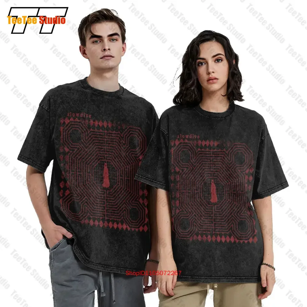 Slowdive Shoegaze Everything Is Alive Dream Pop My Bloody Vintage Oversized T-Shirt Tee 2AU9