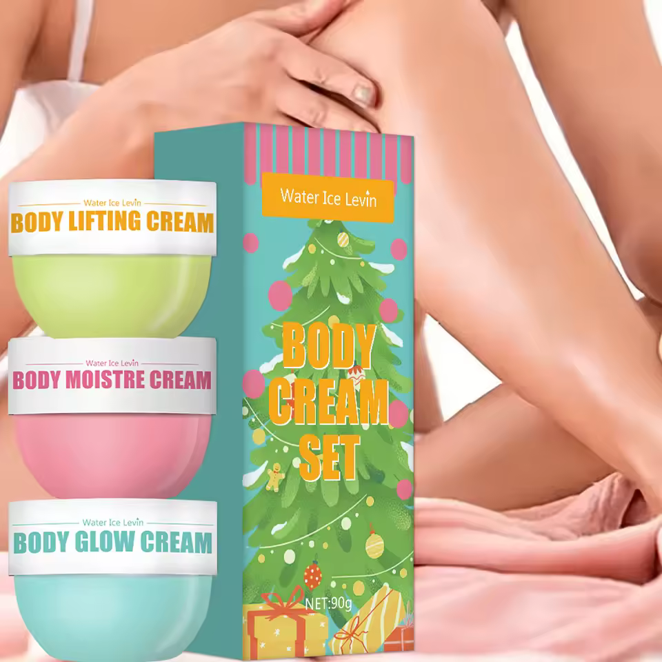 New 3-piece skin care set, body glow cream, firming body cream, body moisturizer for firming and lifting body skin - AliExpress