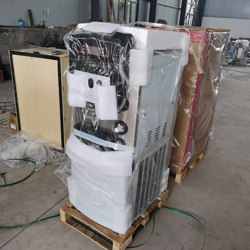 

Intelligent Fully Automatic Soft Serve Ice Cream Machine 2+1mixed 3 Flavors Ice Cream Maker Commercial Soft Ice Cream Machine