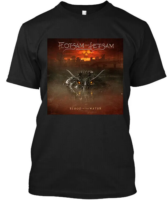 NEW Popular Flotsam and Jetsam Blood in the Water American Music T SHIRT S 4XL