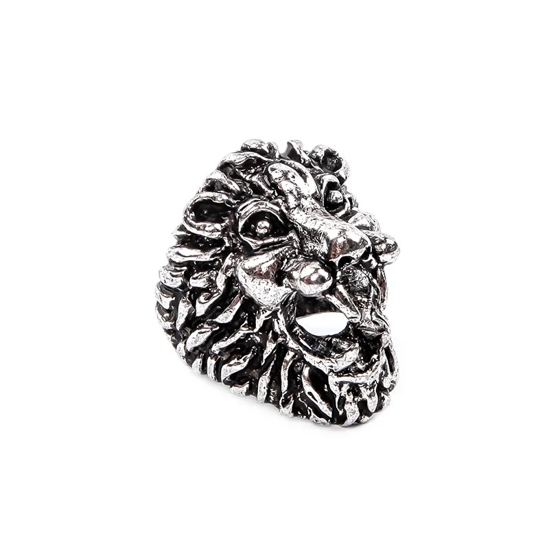 Ring Cigarette Butt Ring Creative Lion Head Metal Cigarette Holder Cigarette Cigarette Holder Internet Celebrity Smoking Ring