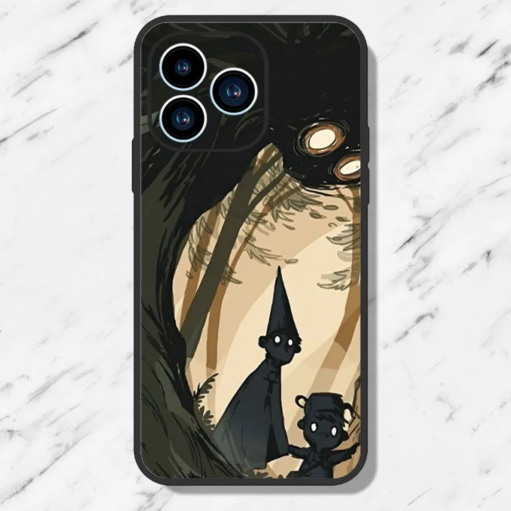 O-Over the G-Garden Wall Game Phone Case For iPhone 11 12 13 14 15 Mini Pro Max Plus 8 xr xs Black Shell