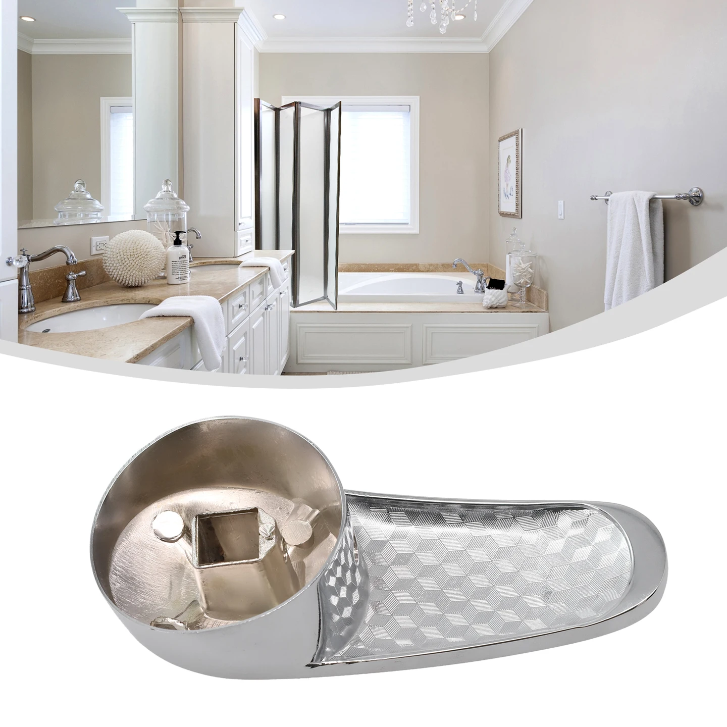1pc Kitchen  Bathroom Basin Single Lever Mixer  Tap Head Handle Practical  Replacement Kitchen Bathroom  Faucet Accessories