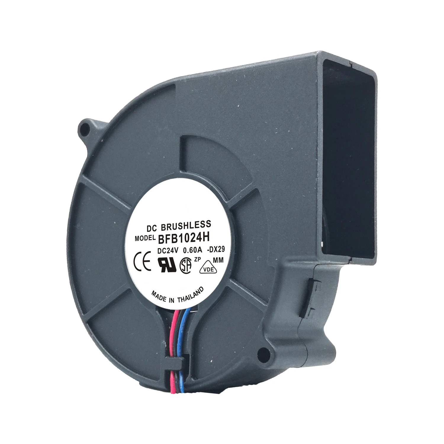 냉각팬 BFB1024H DC 24V 0.60A 14.4W 9CM 9733 97*95*33mm 2-와이어