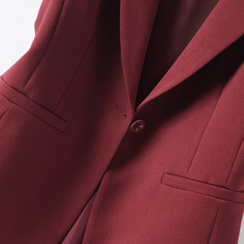 Gilet de costume sans manches pour femmes, à la mode, pour le lieu de travail, élégant, polyvalent, Slim, col de costume, veste supérieure, printemps et automne