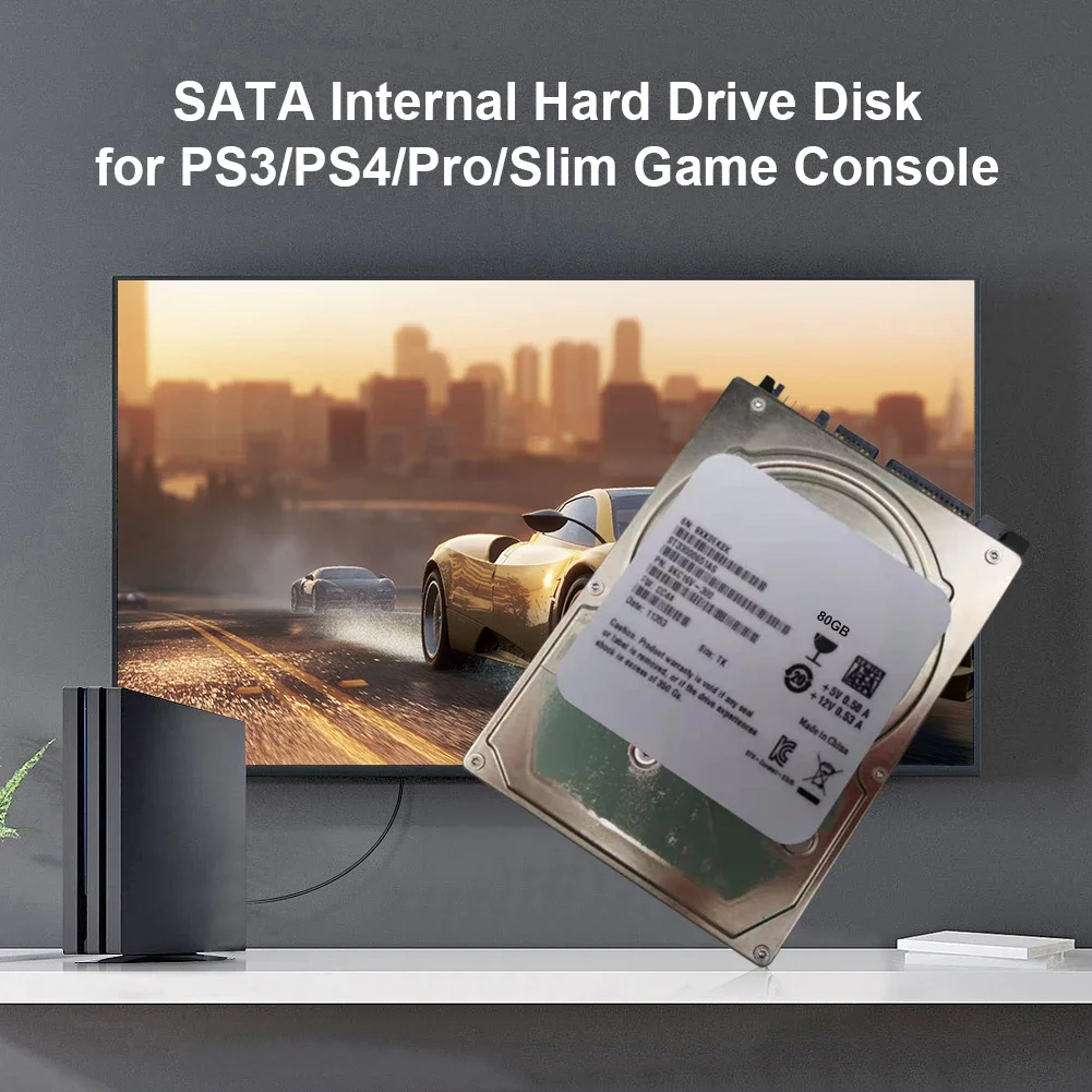 Internal Hard Drive Disk For Sony PS3/PS4/Pro/Slim Game Console 2.5