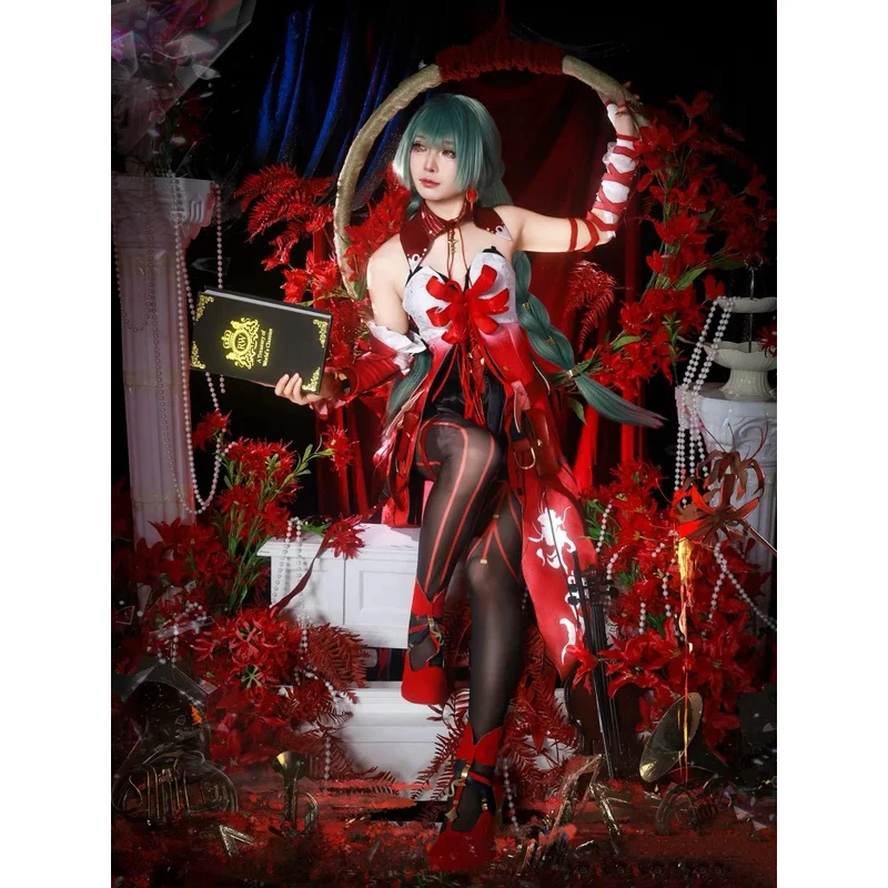 

aaa12 3New Version Wuthering Waves Costume Full Set Wig Dress Outfit Uniform New Phrolova Cosplay Role Play Sui