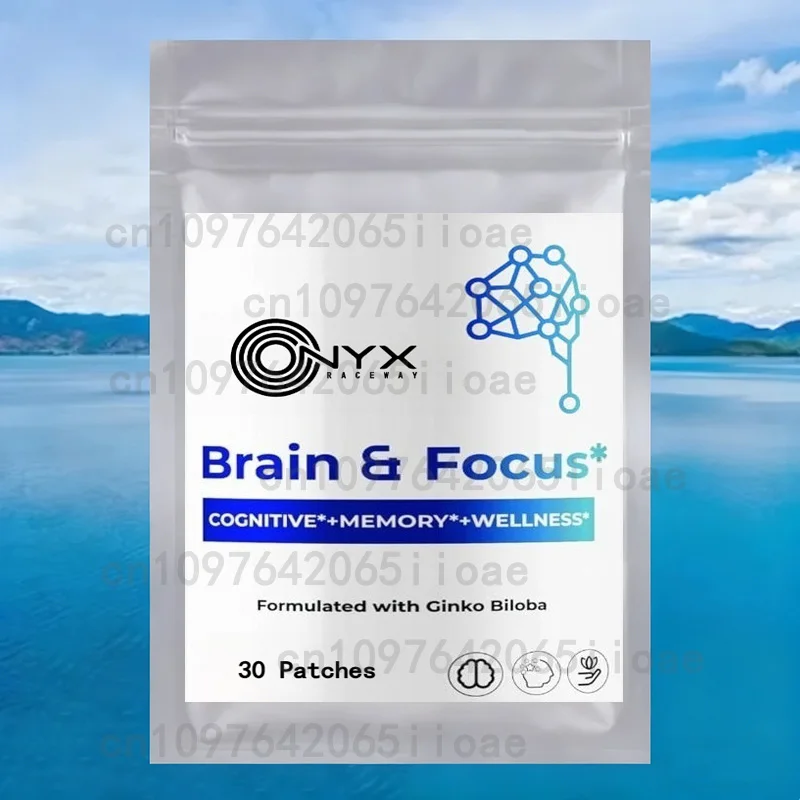 

30 пластырей BrainSync Пробиотики мозга Трансмические пластыри для памяти и фокусировки Когнитивное здоровье