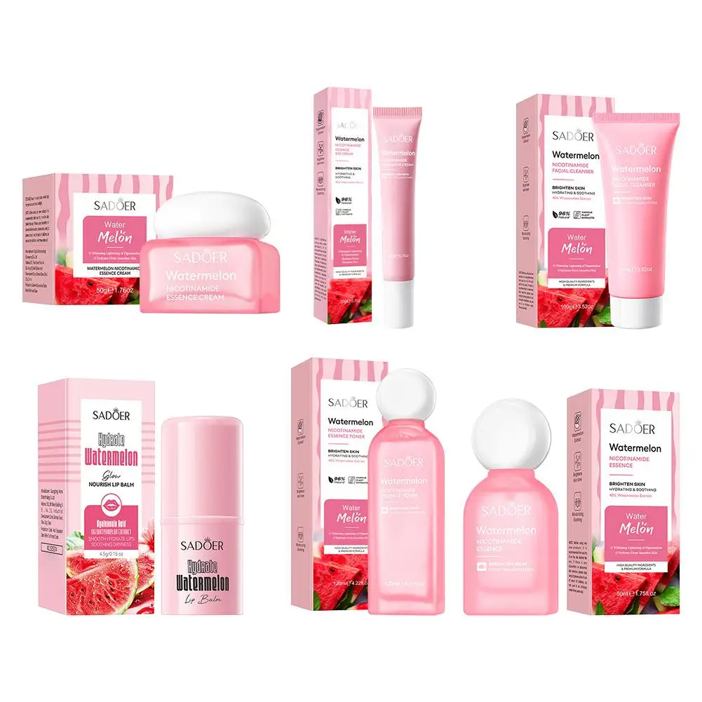 SADOER ナイアシンアミド配合 保湿＆栄養 ウォーターメロン リップバーム リップライン改善 ブライトリップカラー リップケア フェイスケア スキンケア