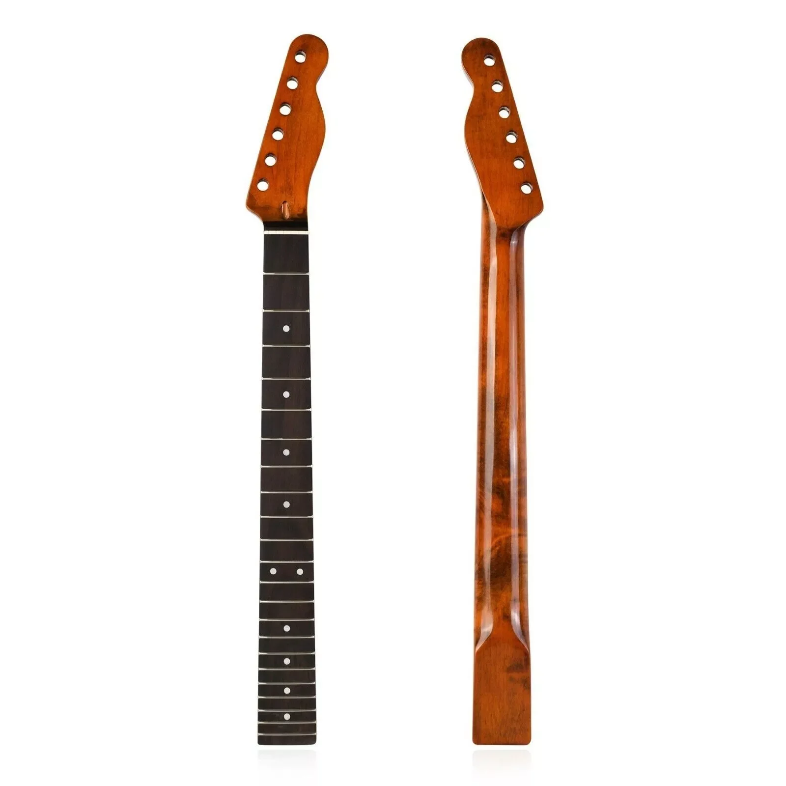 

Electric Guitar Neck Maple Grilled Redwood Fingerboard 22 Frets Electric Guitar Parts And Accessories
