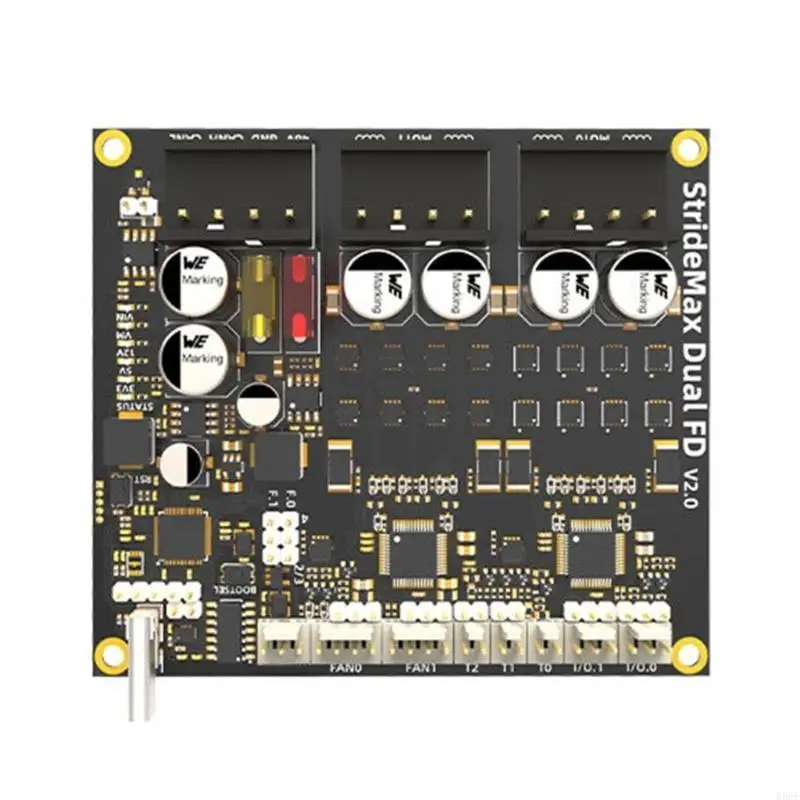 

R58F Advanced Double Control Poard Two TMC5160 и автомобильные фьюзы Stridemax Poard
