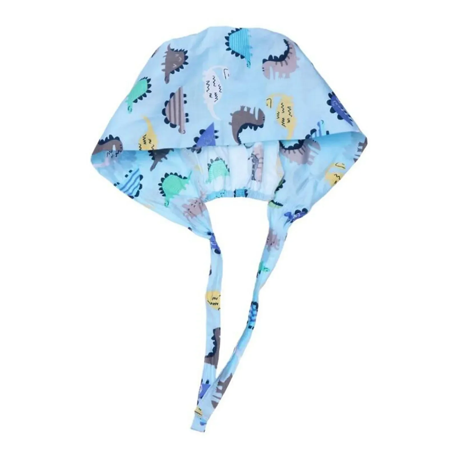 Cartoon Doctor Operating Room Pattern Printed Nursing Head Cap Lab Scrub Pet Hospital Surgical Hat Unisex Dentist Scrub Cap 2023