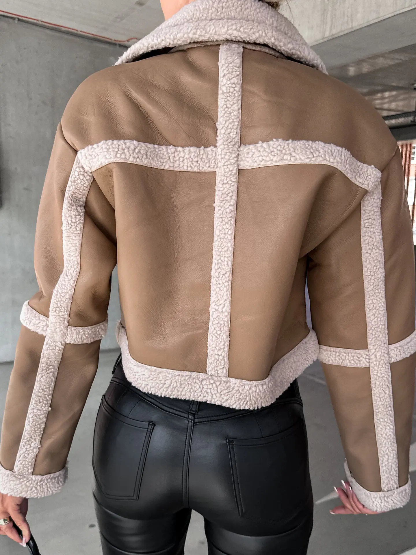 Autumn and Winter Warm Cardigan Coats for Women 2023 Elegant POLO Collar Fashion Versatile Princess Sleeve Overcoat Female